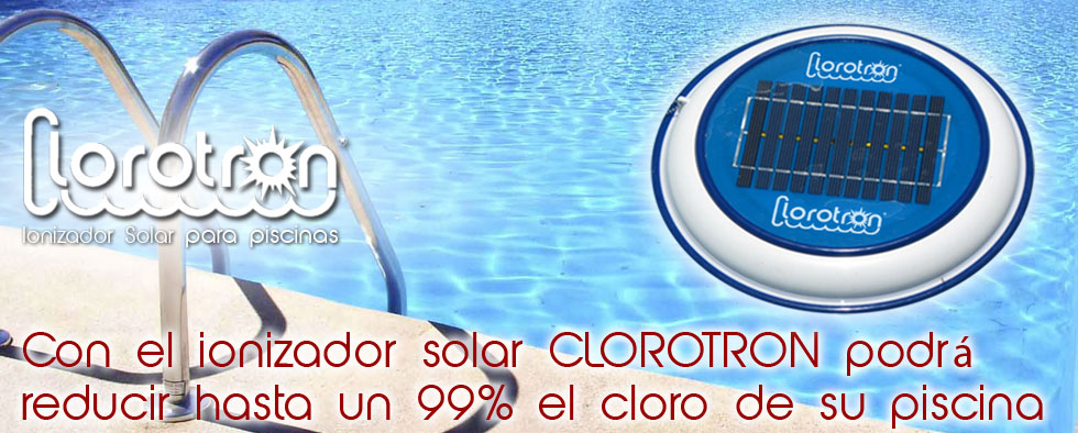 Clorotron - Ionizador Solar para piscinas